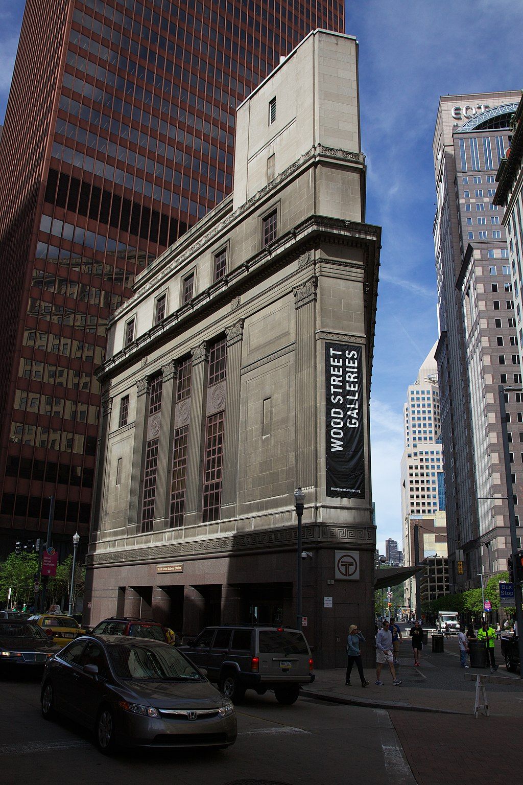 Exterior of Wood Street Galleries