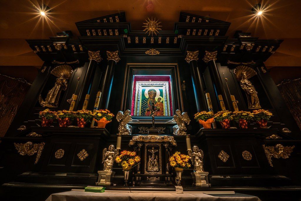 Interior of the National Shrine of Our Lady of Czestochowa