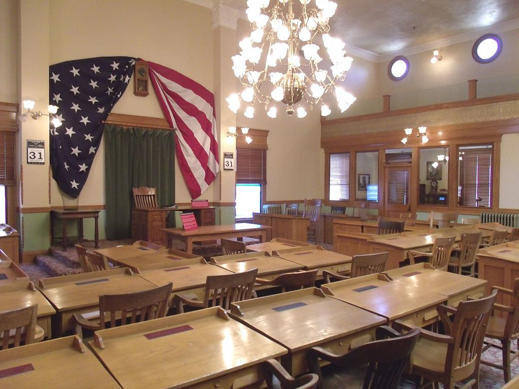 A chamber in Arizona Capitol Museum