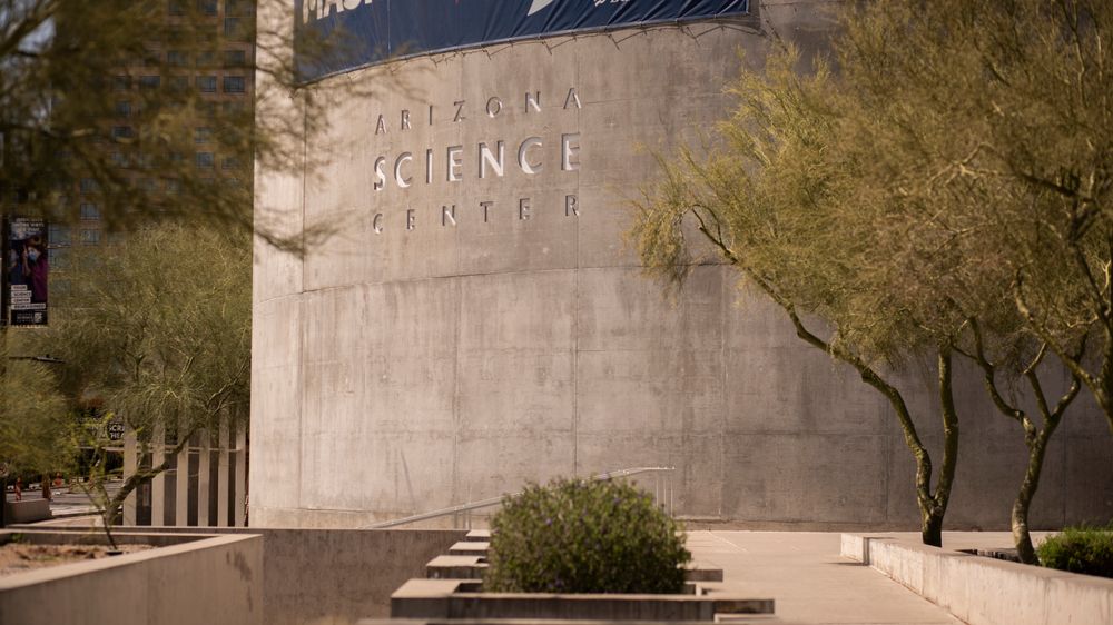 Building sign of Arizona Science Center
