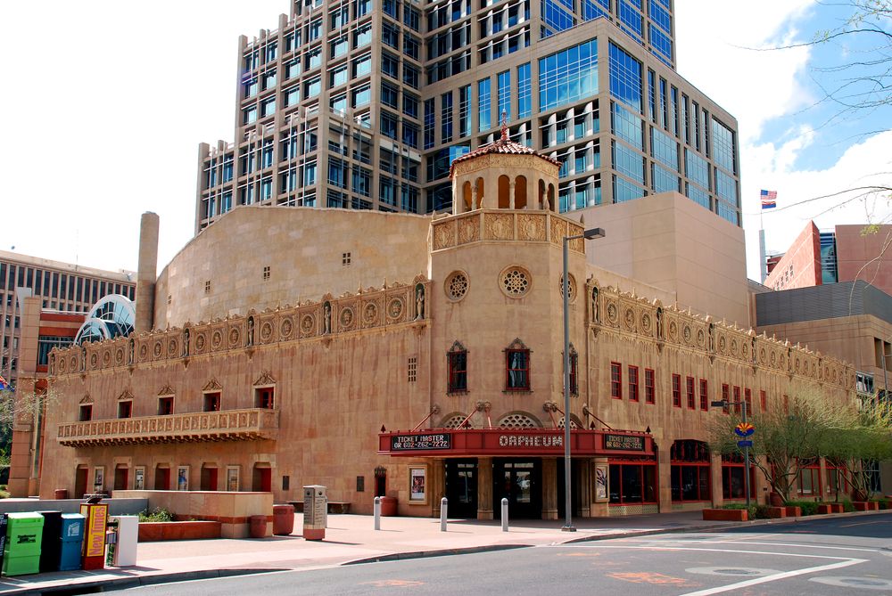 Exterior of Orpheum Theater