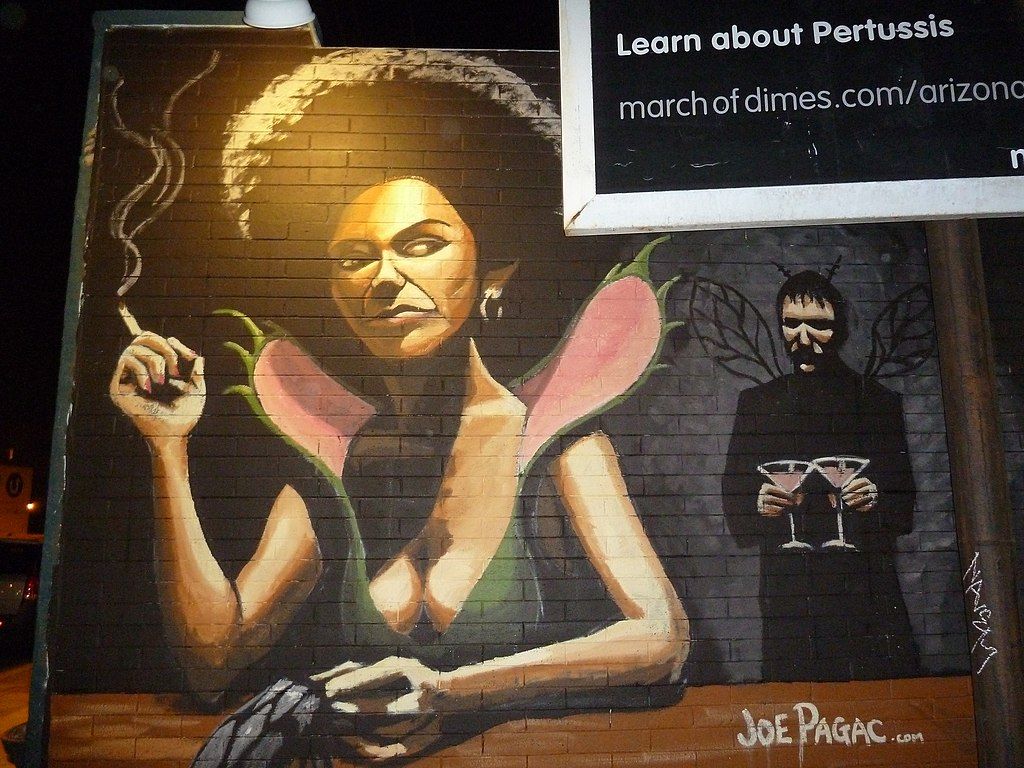 Century american venus mural at Roosevelt Row