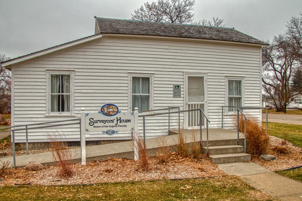 Surveyor's house at Laura Ingalls Wilder Historic Homes