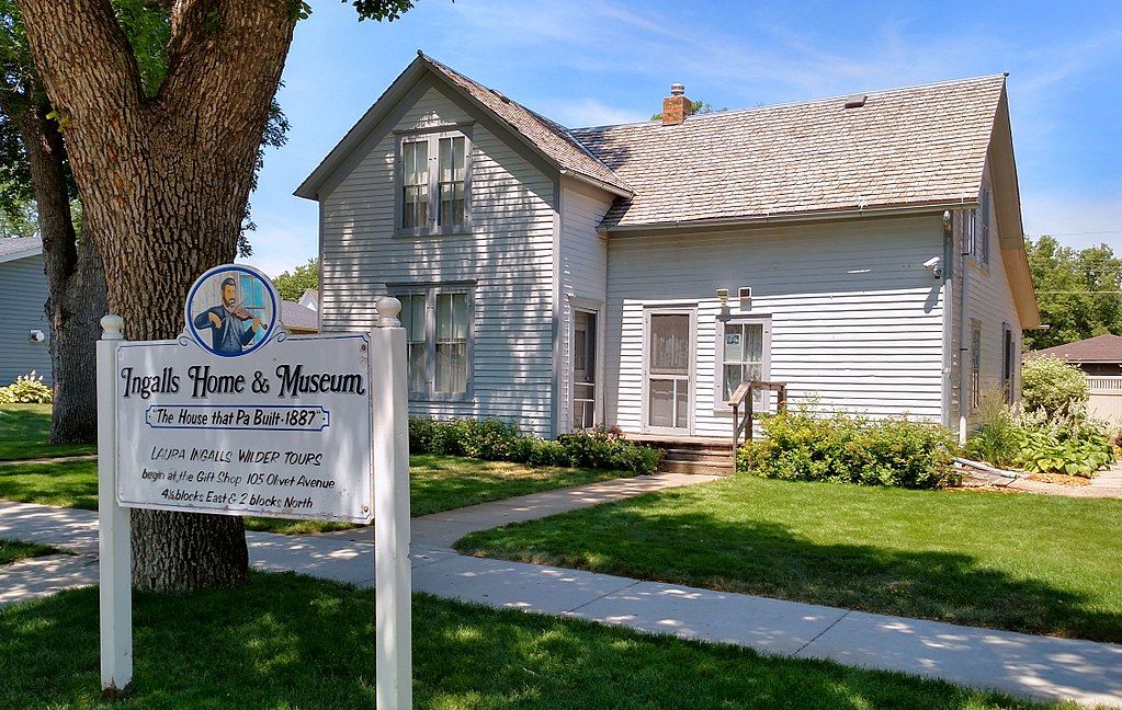 The house that pa built at Laura Ingalls Wilder Historic Homes