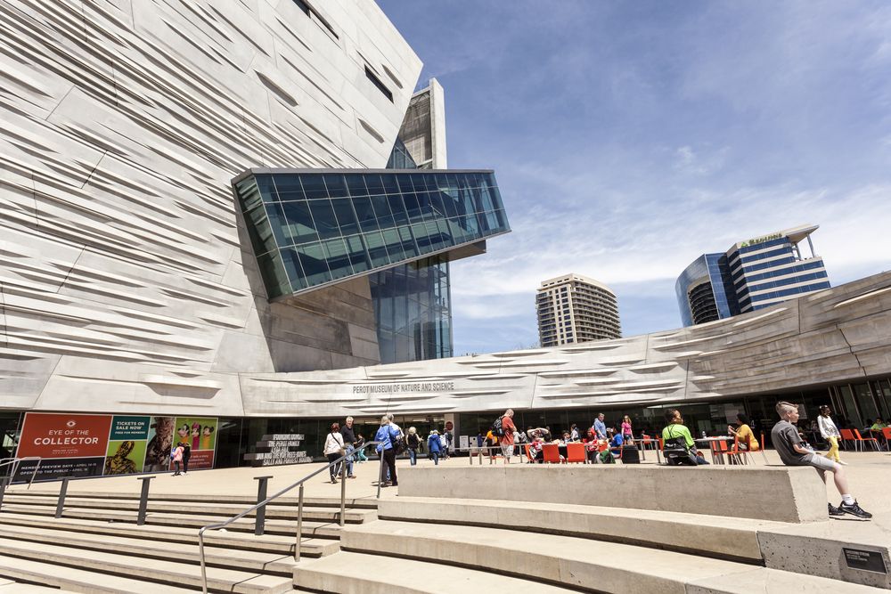 Exterior of Perot Museum of Nature and Science