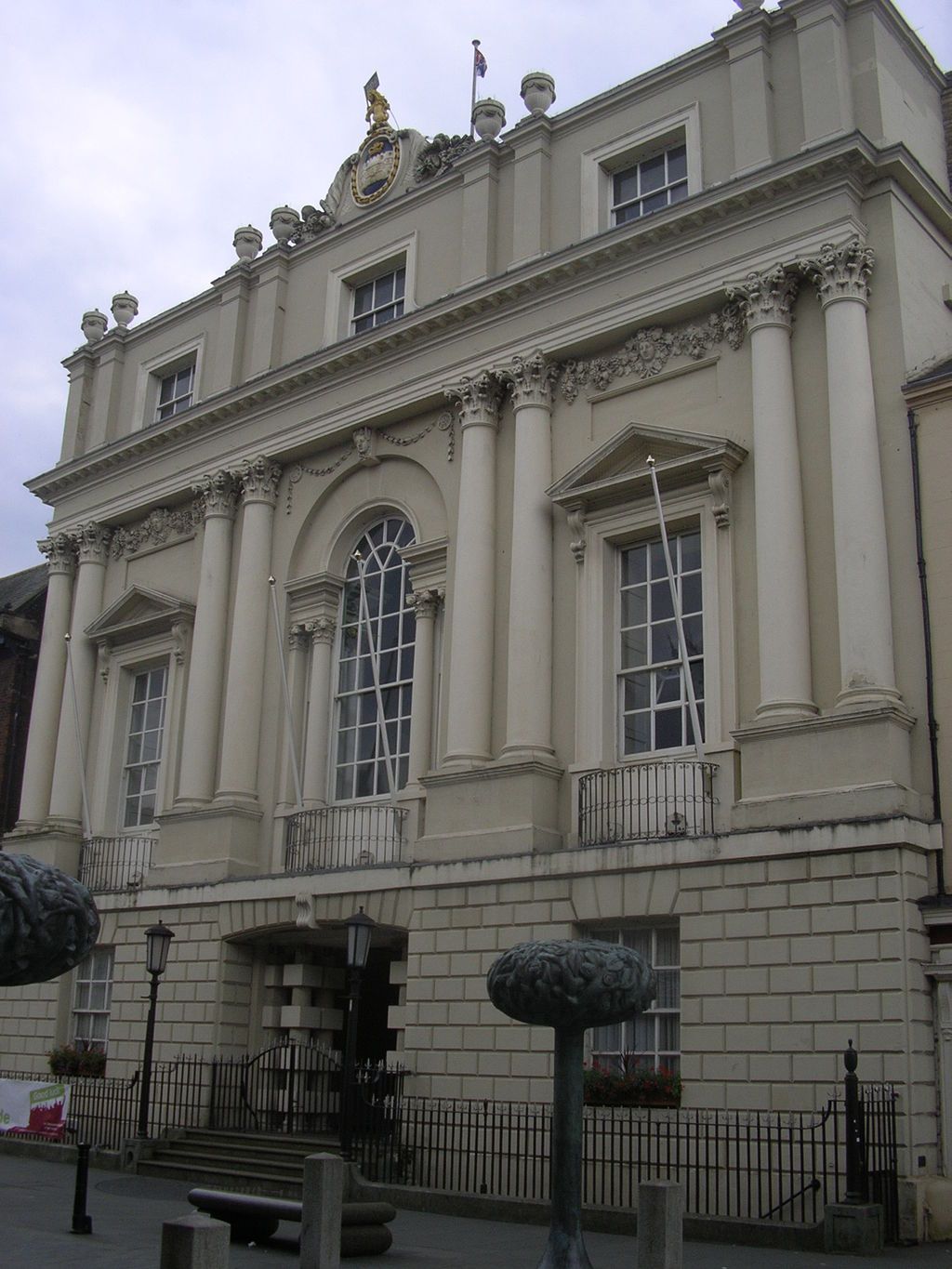 Side view of Doncaster Mansion House