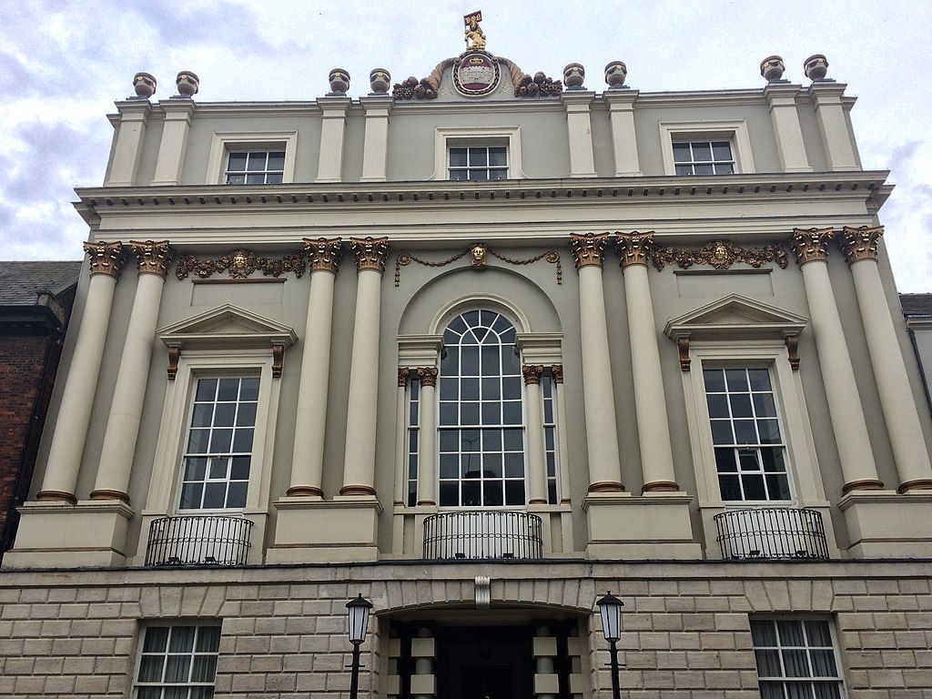 Front view of Doncaster Mansion House