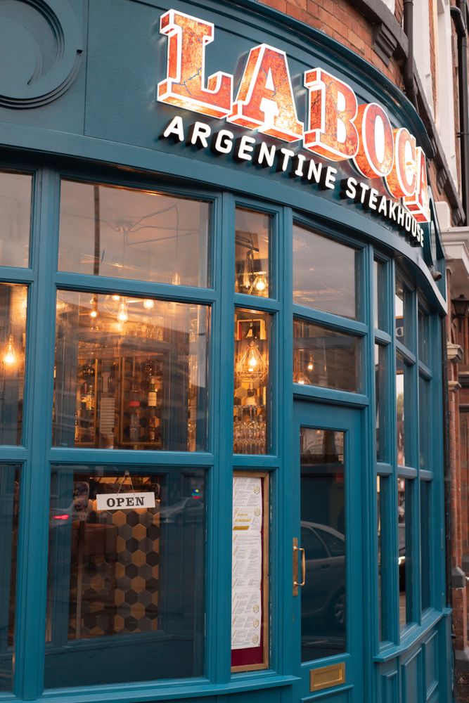 Exterior of La Boca Steakhouse