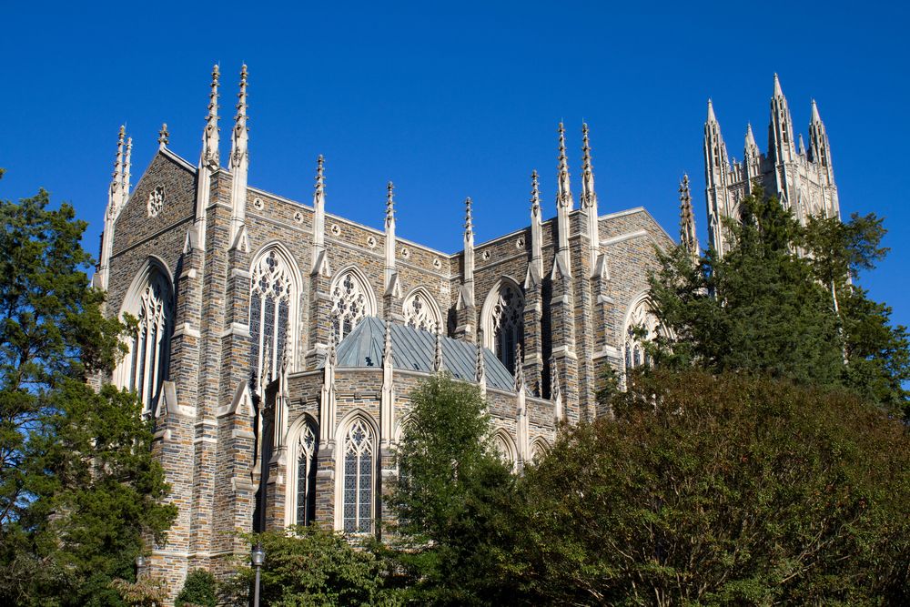 Exterior of Duke Chapel