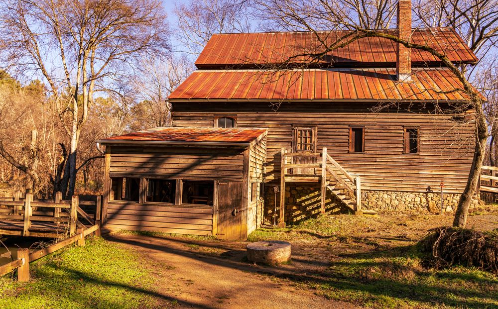 Exterior of West Point on the Eno's mill