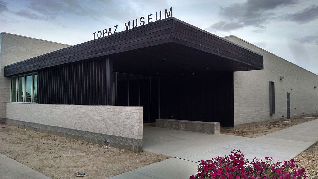 Exterior of Topaz Museum