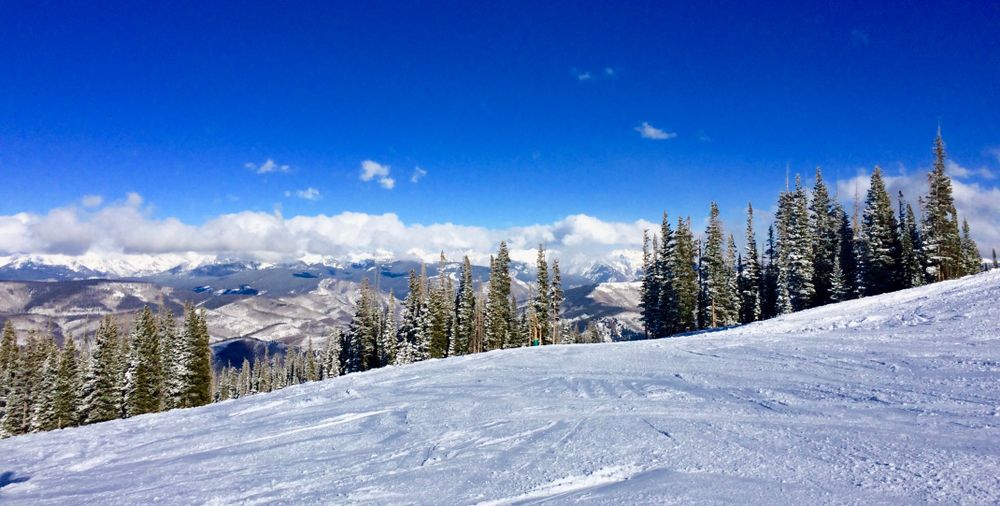 Ski slope of Beaver Creek Ski Resort