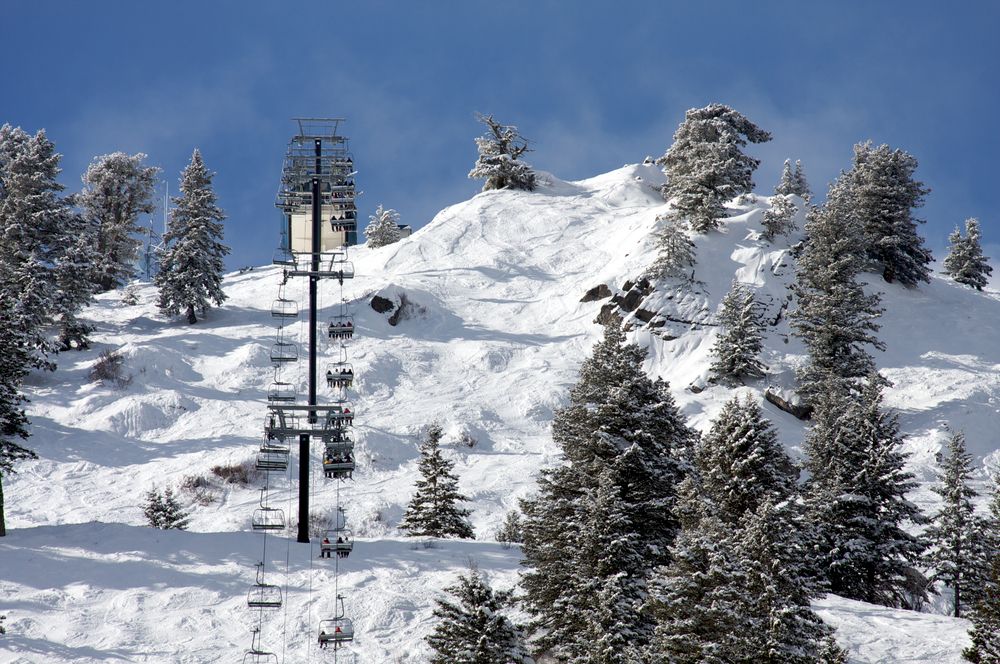 Chairlifts at Bogus Basin Ski Resorts
