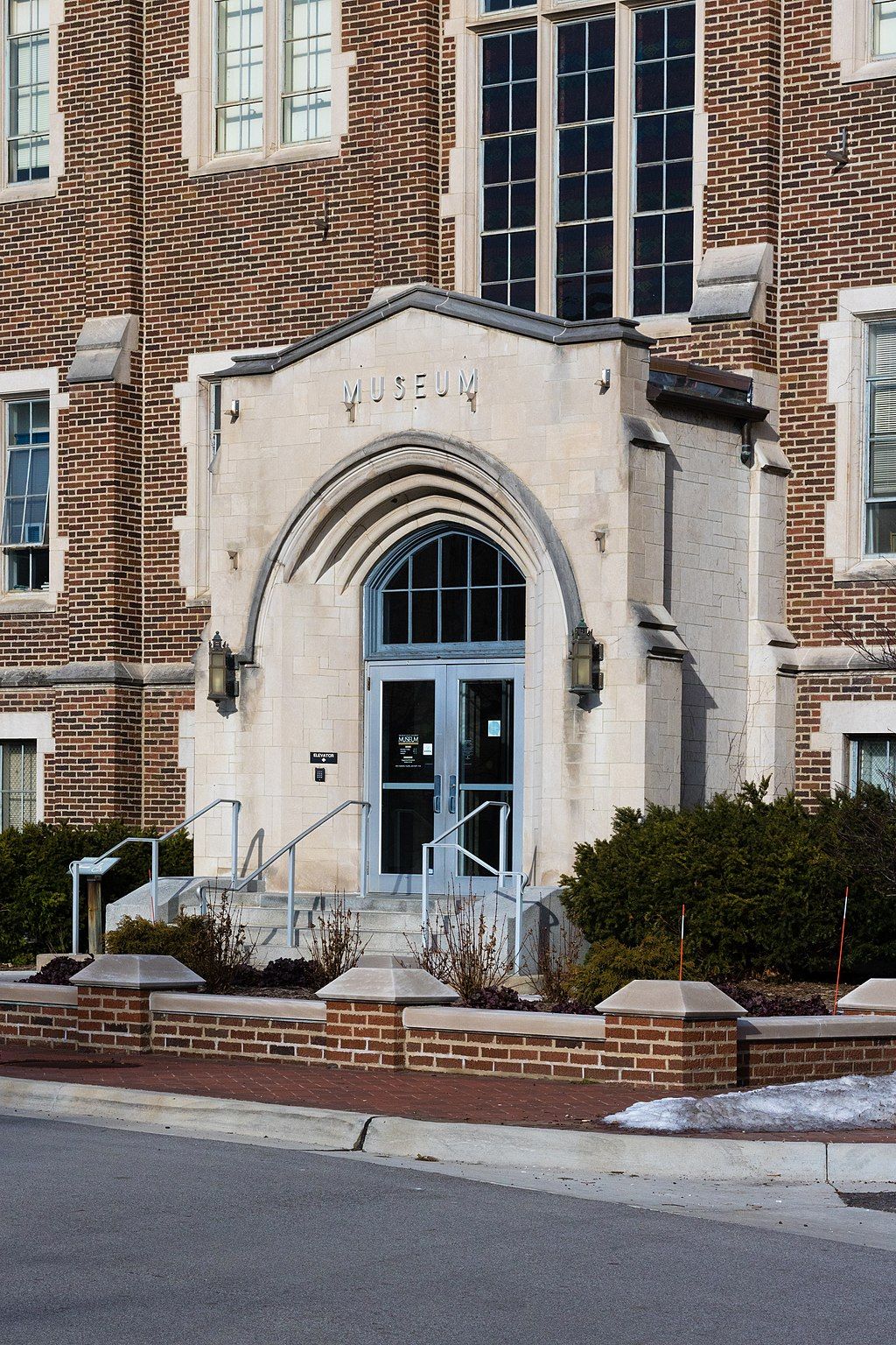 Exterior and entrance of the MSU Museum.