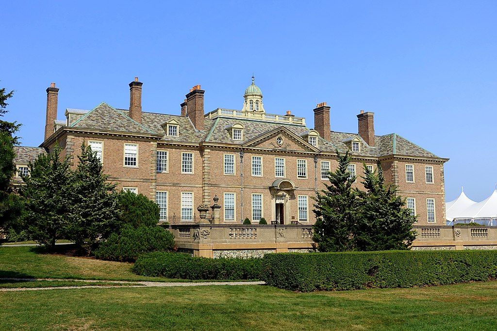 Exterior of Castle Hill on the Crane Estate