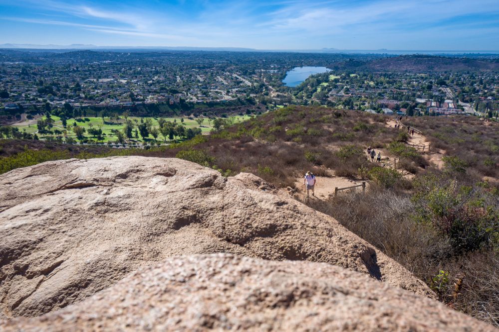 The view from Cowles Mountain