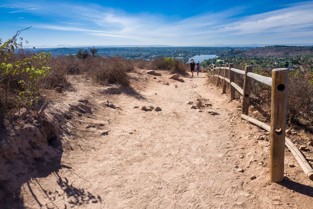 Trail at Cowles Mountain