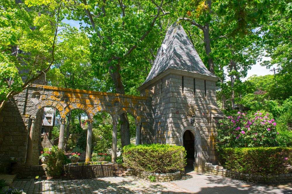 Exterior of the Hammond Castle Museum
