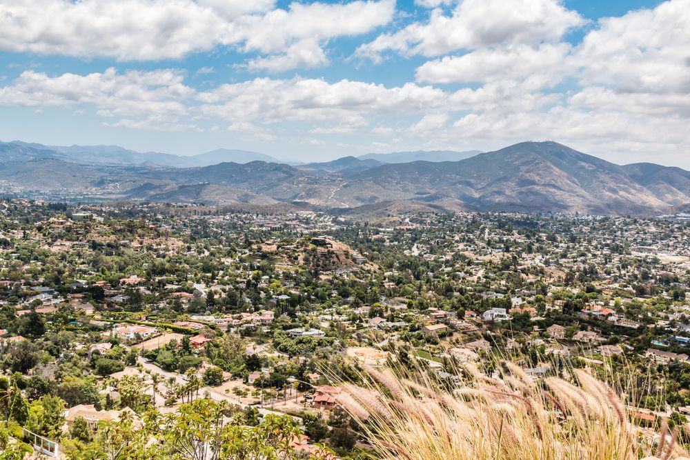 The view from Mt. Helix Park