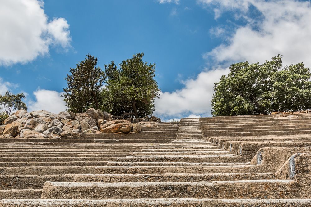 Steps trail at Mt. Helix Park