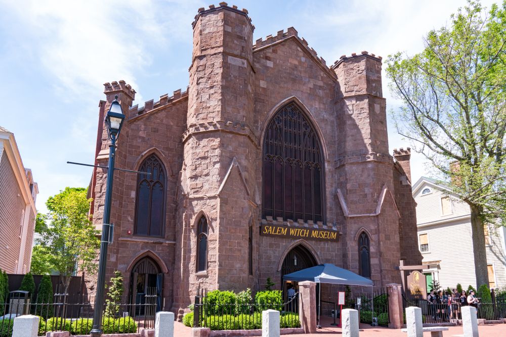 Exterior of Salem Witch Museum