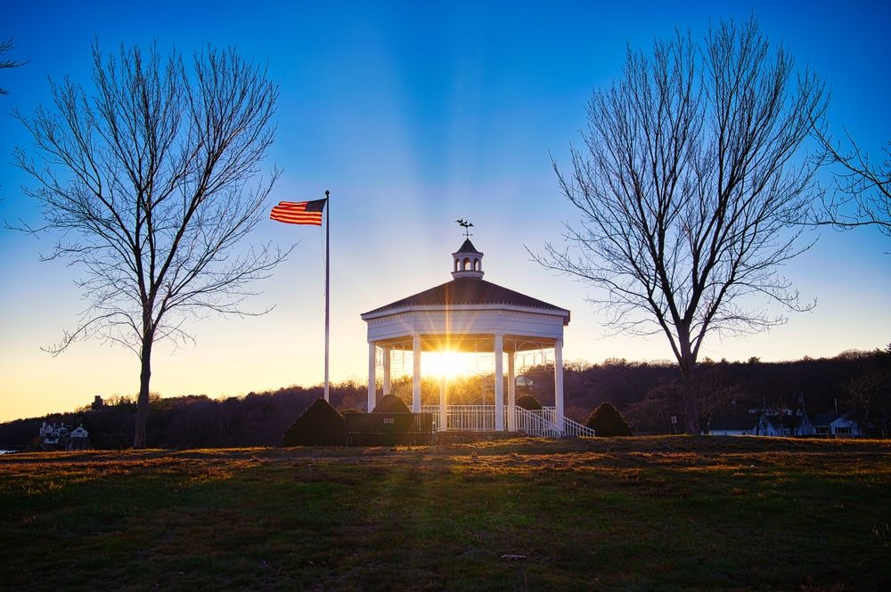 Gazebo at Stage Fort Park