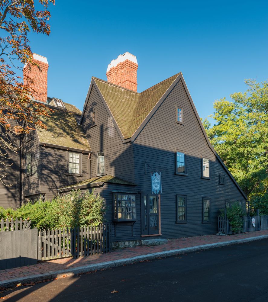 Exterior of The House of the Seven Gables
