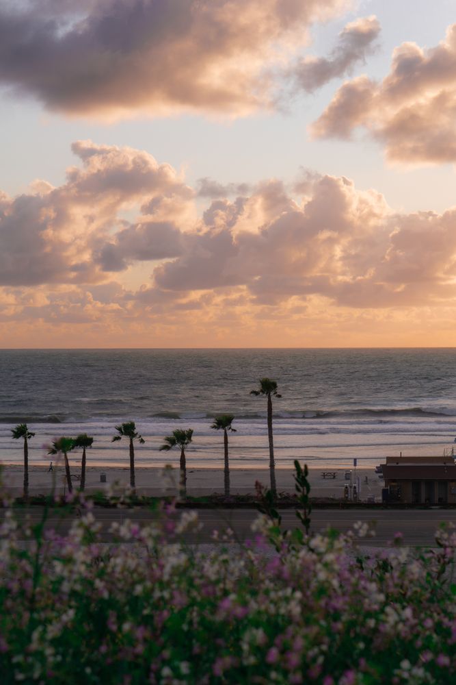 Sunset at Cardiff State Beach