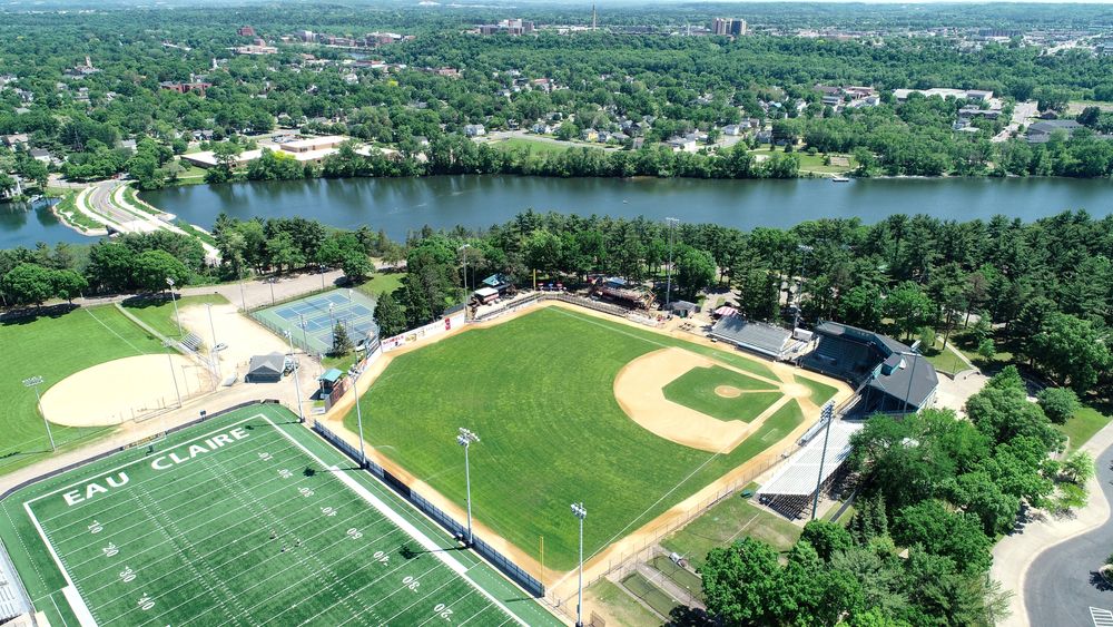 Aerial view of Carson Park