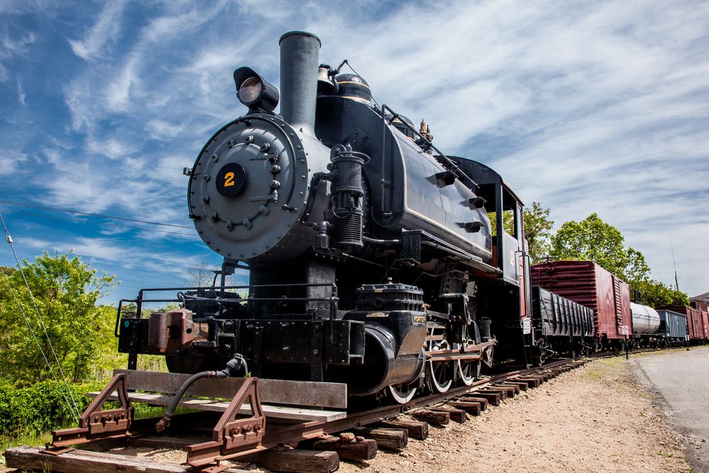 Daytime view of Essex Steam Train