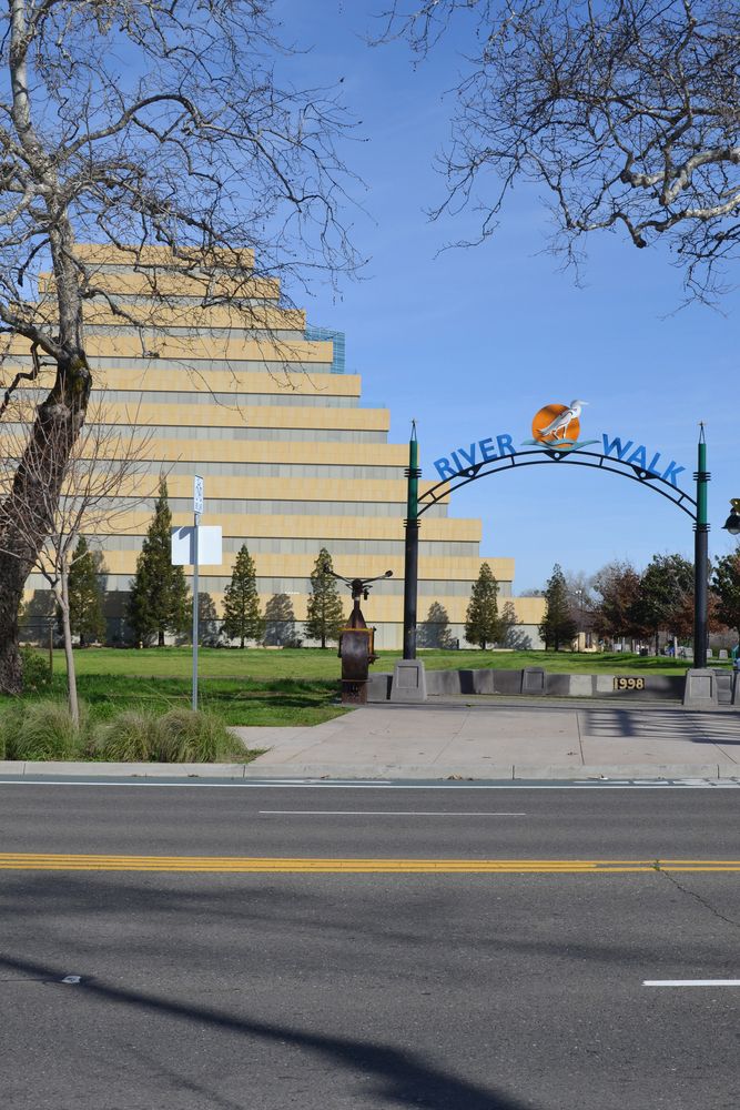 Entryway of River Walk Park