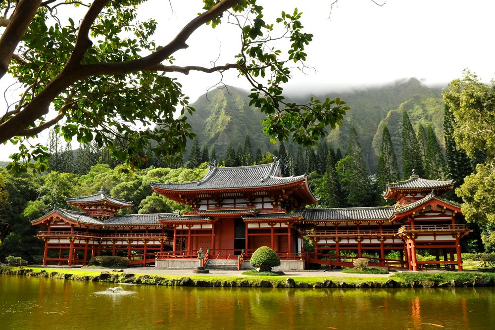 Exterior of the Byodo-In Temple