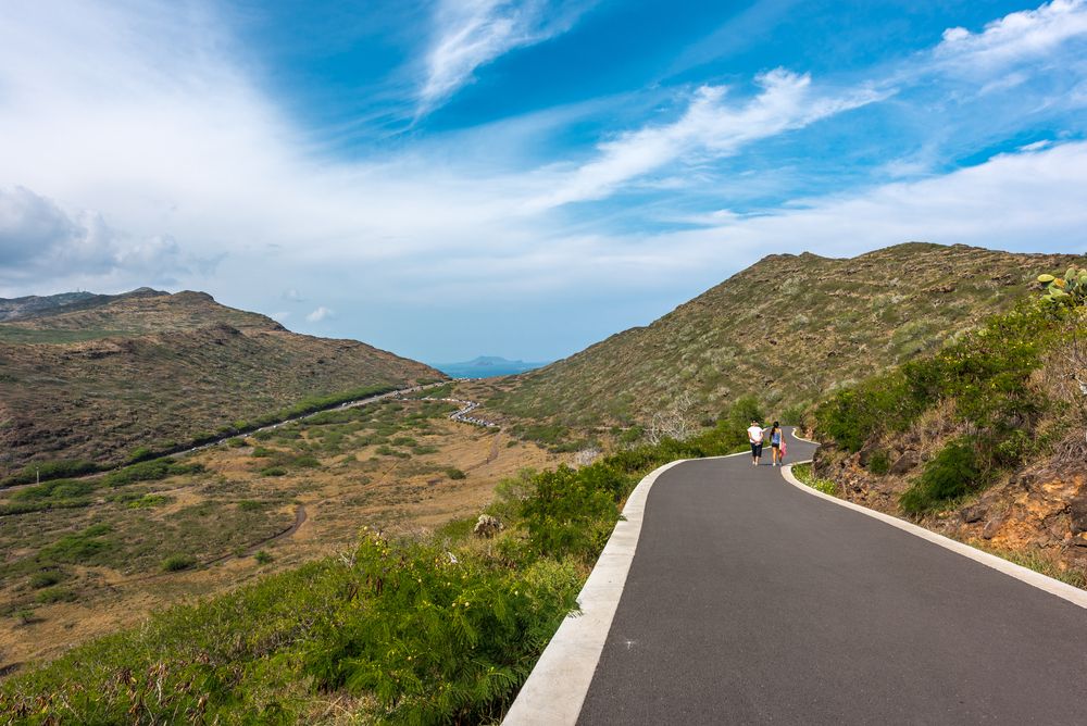 Daytime view of Makapuu Point Lighthouse Trail