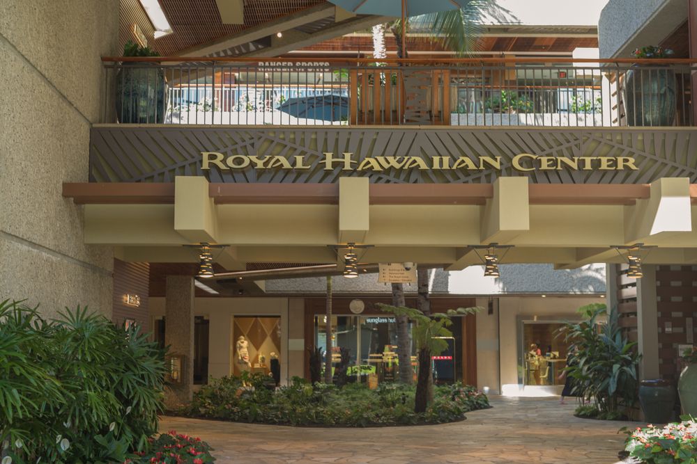 Exterior of the Royal Hawaiian Center