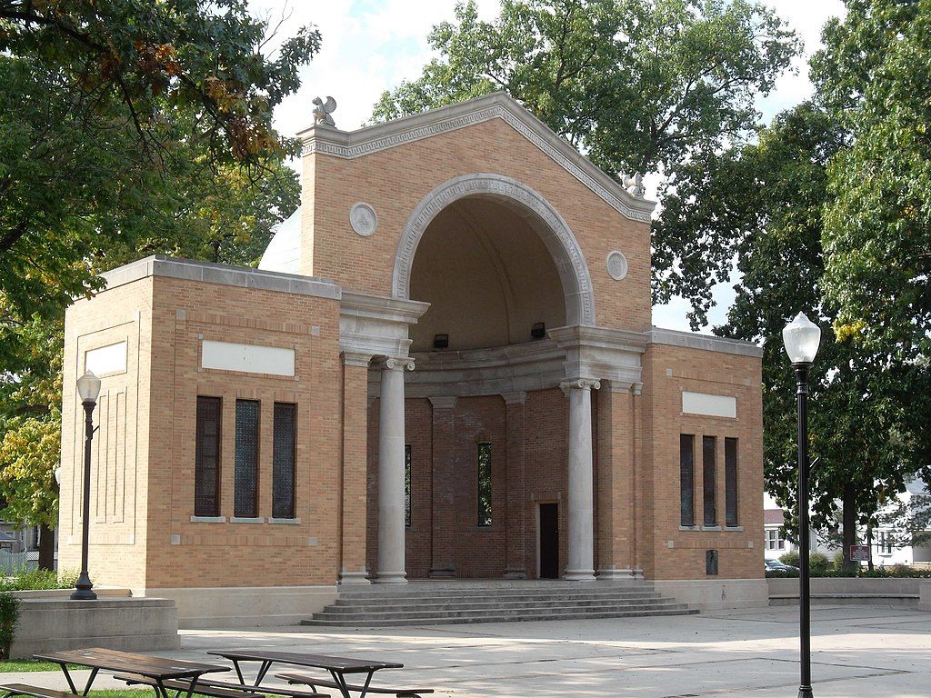 Bandstand at Battell Park