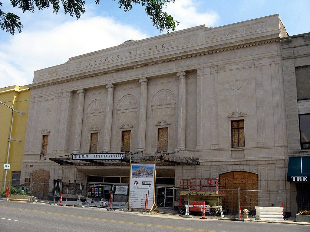 Exterior of the Lerner Theatre