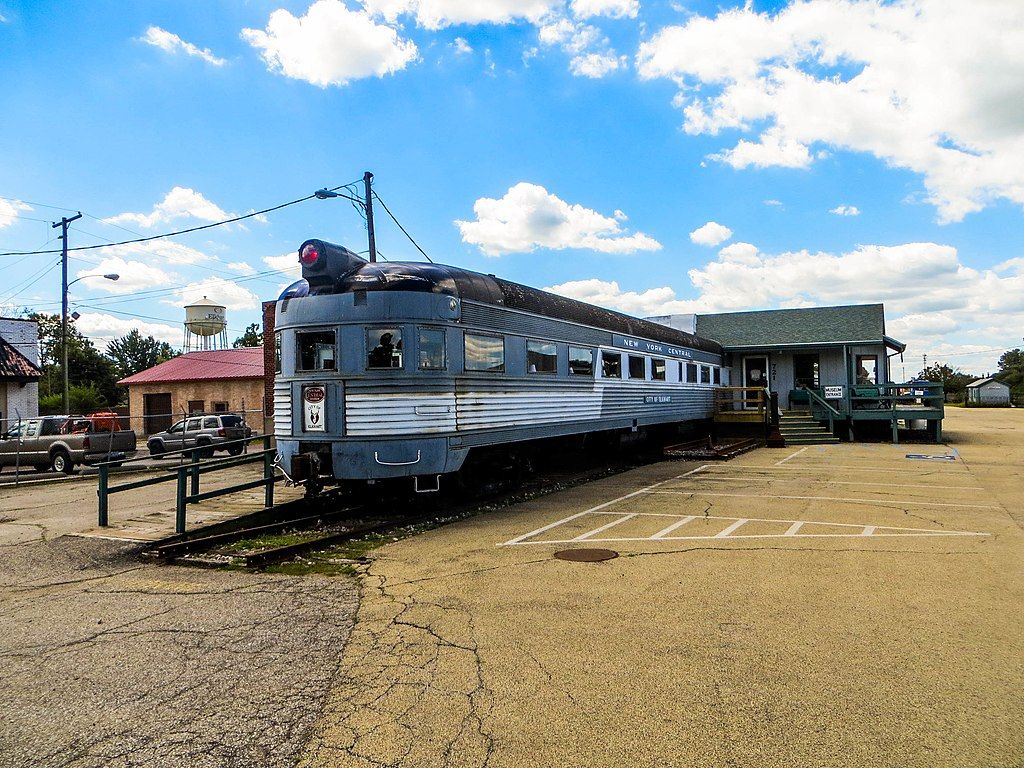 Entrance to the National New York Central Railroad Museum