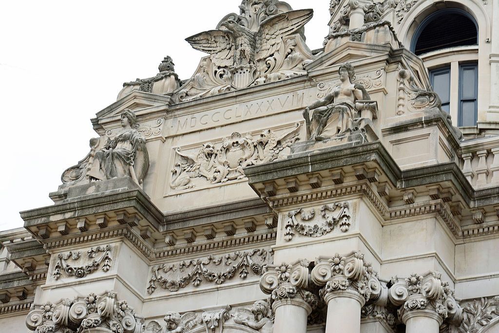 Details of the the Old Courthouse building