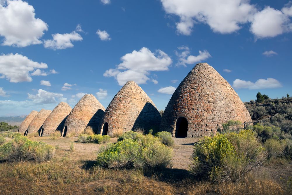 Large charcoal ovens at Ward Charcoal Ovens.