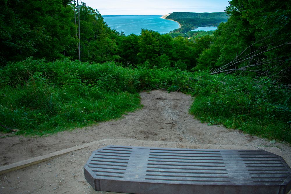 Nature view at Empire Bluff Trail