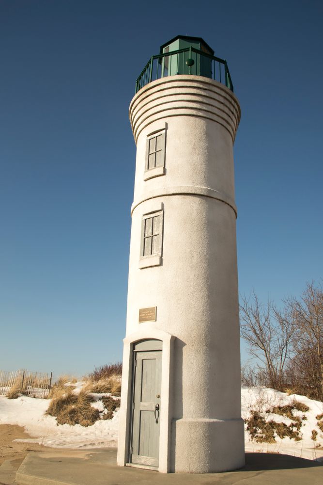 Exterior of the Manning Memorial Lighthouse