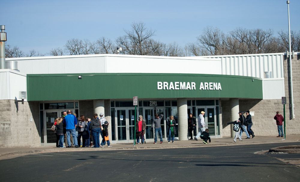 Exterior of Braemar Arena