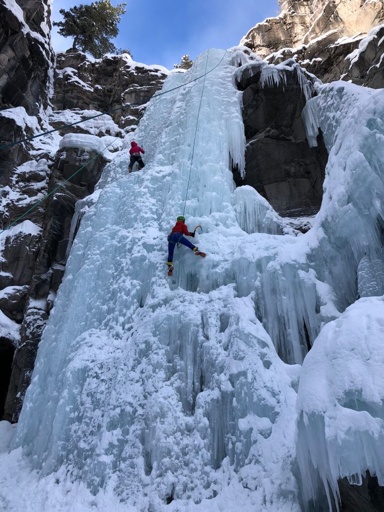 View of Ouray Ice Park
