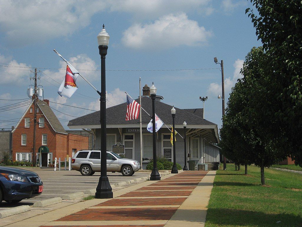 Exterior of the Depot Museum