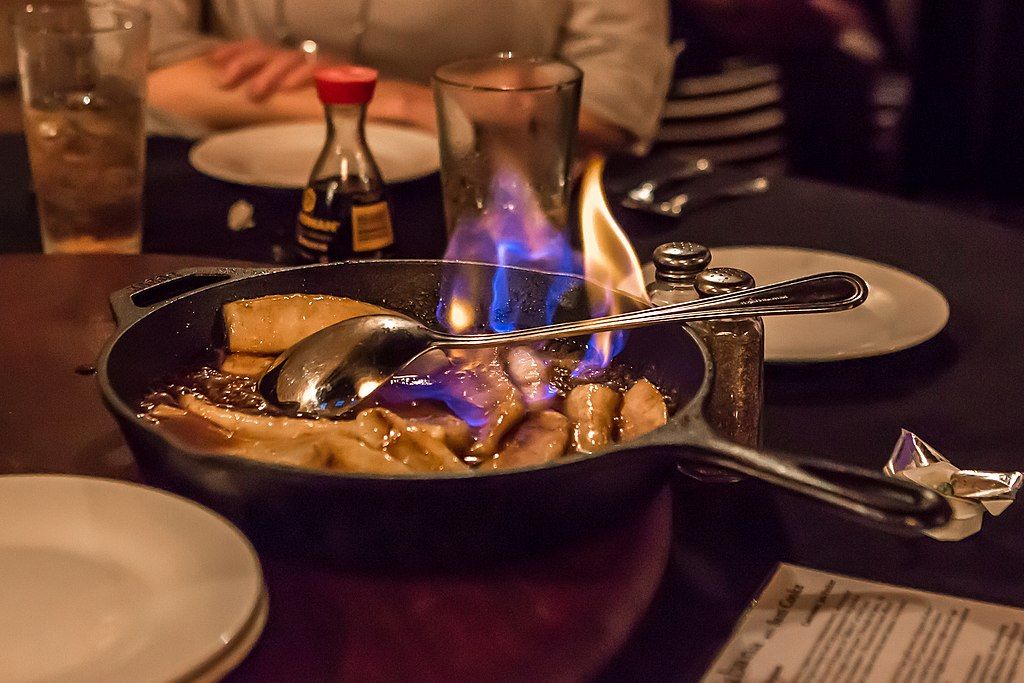 A meal at the Southern Broadway Dinner Theater