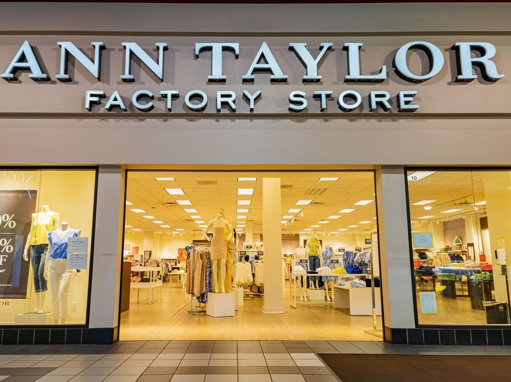 Ann Taylor storefront at Las Vegas South Premium Outlets
