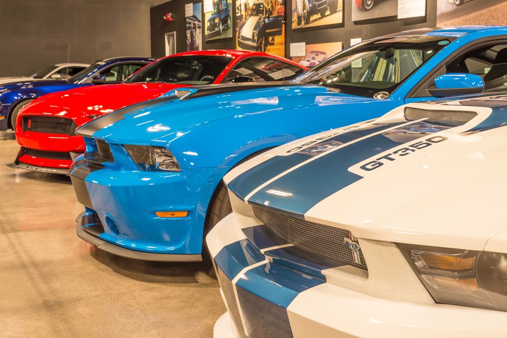 Vehicles in Shelby Heritage Center
