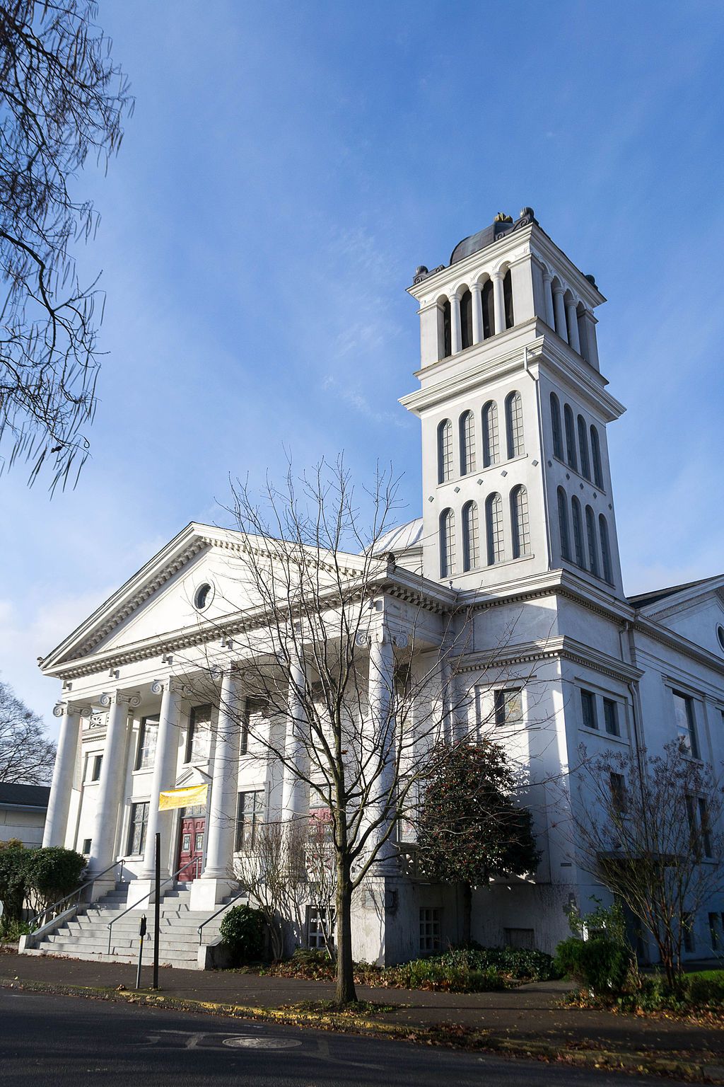 Facade of the First Christian Church