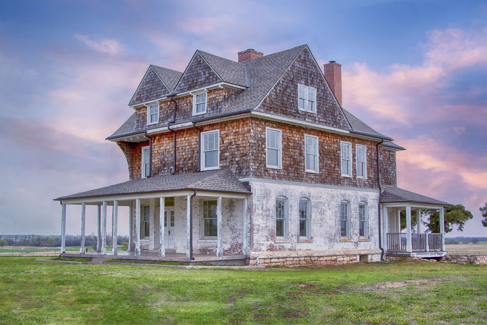 Building at the Historic Fort Reno