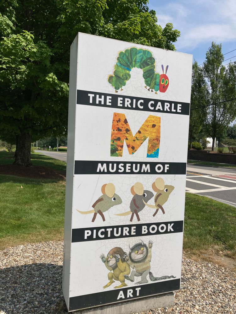 Sign of Eric Carle Museum of Picture Book Art With Your Kids